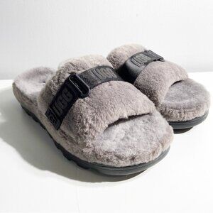 UGG Men's Fluff up Slide Sandal Slipper Size 11